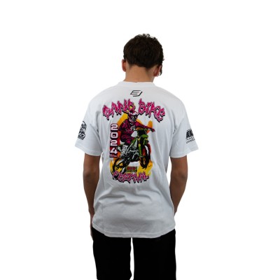 Tee Shirt BUD Sand Bike Festival Blanc 