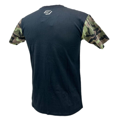 Tee Shirt enfant BUD Dynamic Camo Noir 