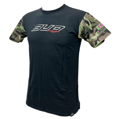 Tee Shirt BUD Dynamic Camo Noir 