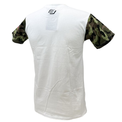 Tee Shirt BUD Dynamic Camo Blanc 