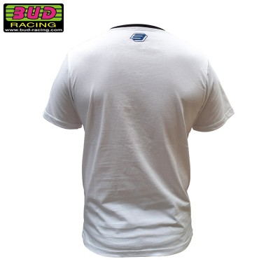 Tee shirt Bud Racing Eagle Blanc Noir 