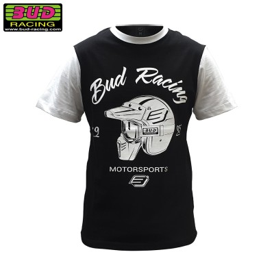 Tee shirt Bud Racing Helmet Noir 