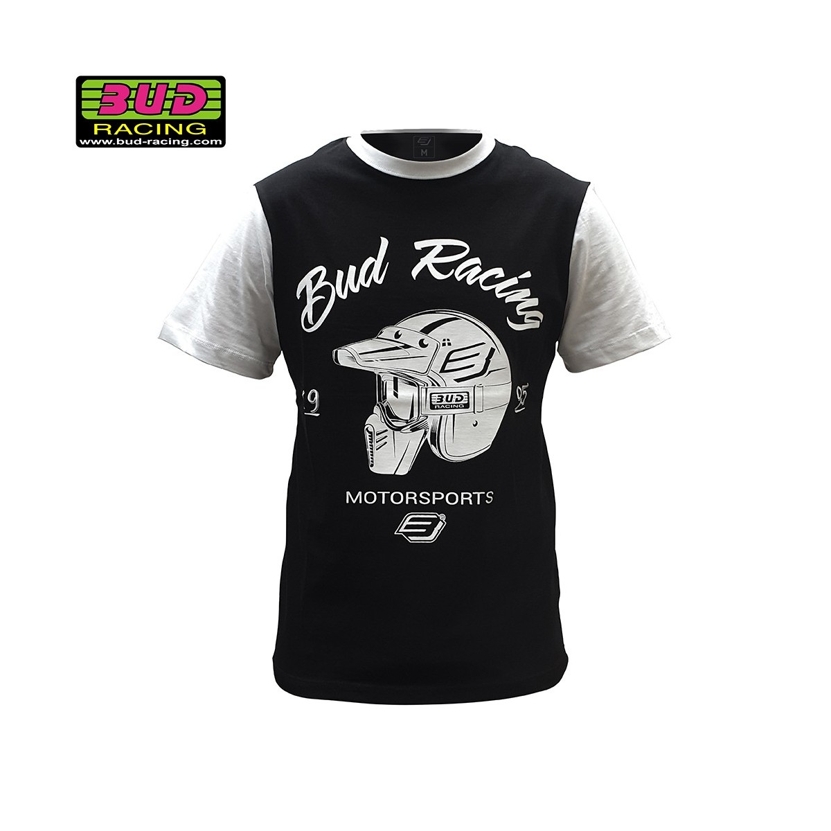 Tee shirt Bud Racing Helmet Noir 