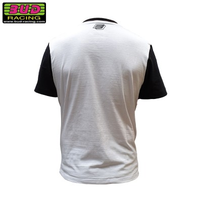 Tee shirt Bud Racing Helmet Blanc Noir 