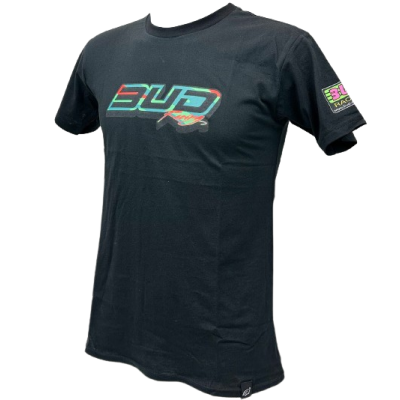 Tee Shirt enfant BUD Logo Noir Vert 