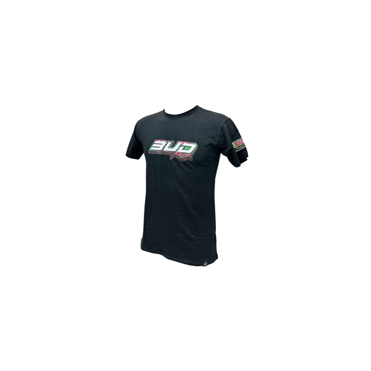 Tee Shirt BUD Logo Noir Tropical 