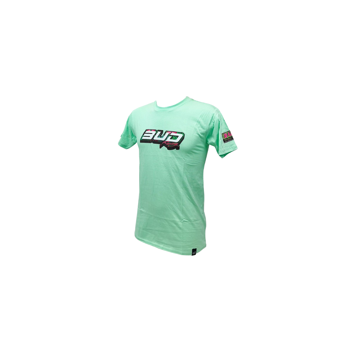 Tee Shirt BUD Logo Menthe Tropical 