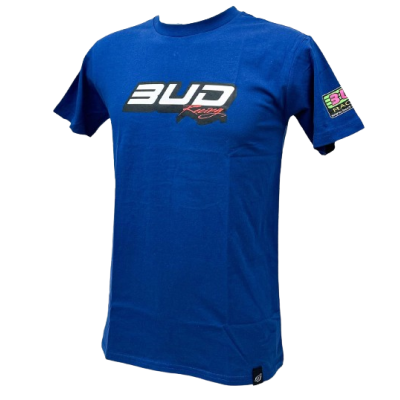 Tee Shirt BUD Logo Bleu Marine 