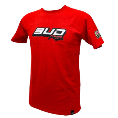 Tee Shirt BUD Logo Rouge 