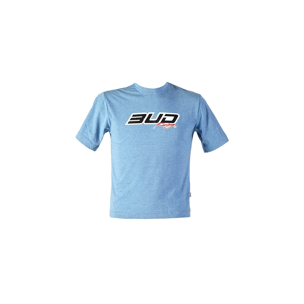 Tee shirt BUD racing Logo chiné bleu 