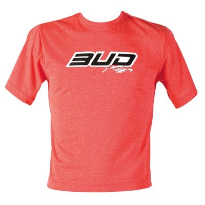 Tee shirt BUD racing Logo chiné rouge 