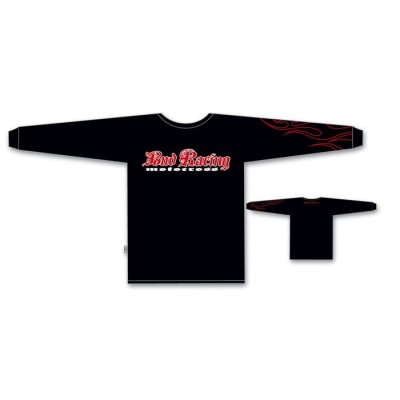 Tee Shirt Manches Longues Enfant Bud Racing Flame 