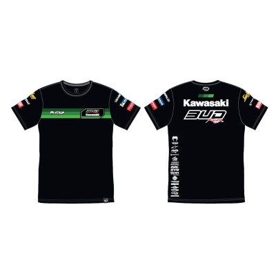 Tee Shirt Staff Bud Racing Noir 