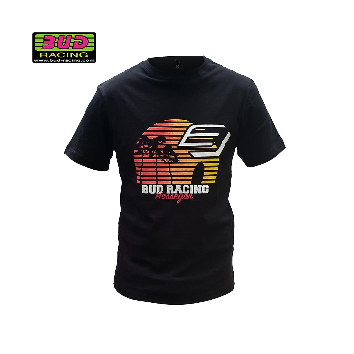 Tee shirt Bud Racing Sunset Noir 