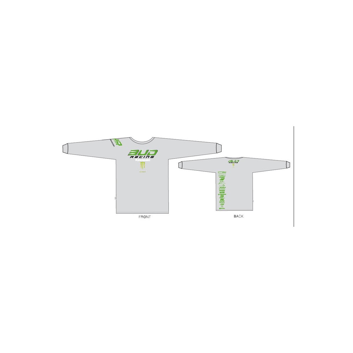 Tee shirt Team Bud Racing 09 manches longues 