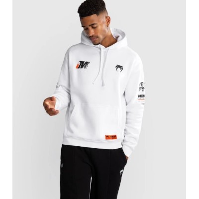 Sweat hoodie Venum Motorsport Blanc 