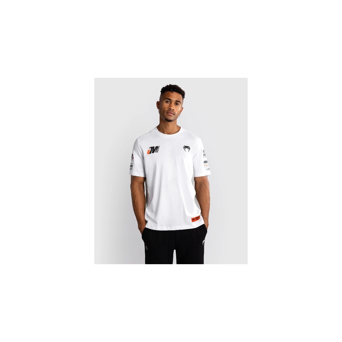 Tee shirt Venum Motorsport Blanc  