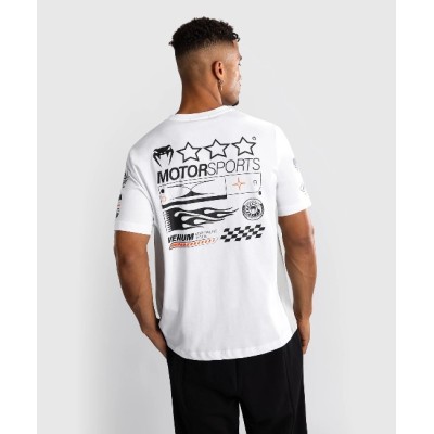 Tee shirt Venum Motorsport Blanc  