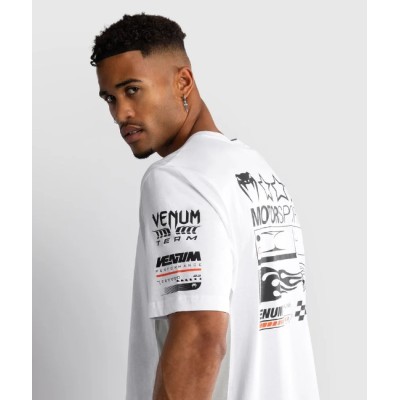 Tee shirt Venum Motorsport Blanc  