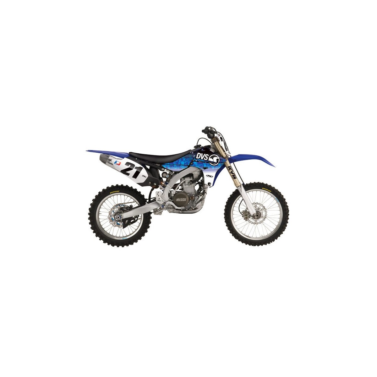 Kit déco seul DVS Facory Effex 450 YZF 2010-13 
