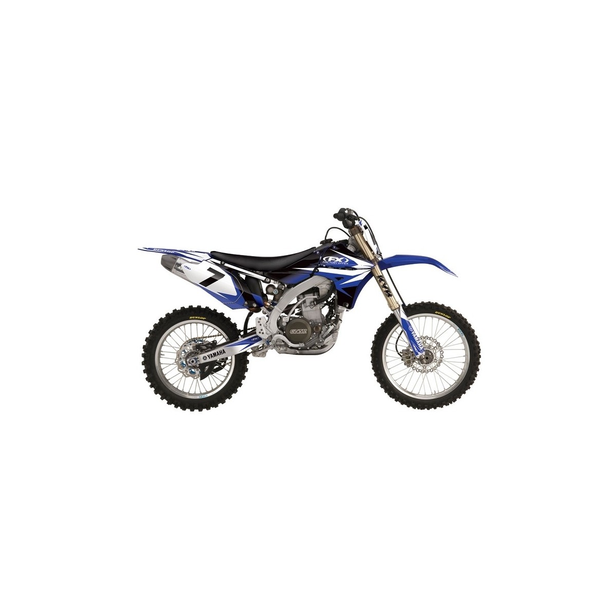 Kit déco seul Evo 8 series Factory Effex 125/250 YZ 93/95 