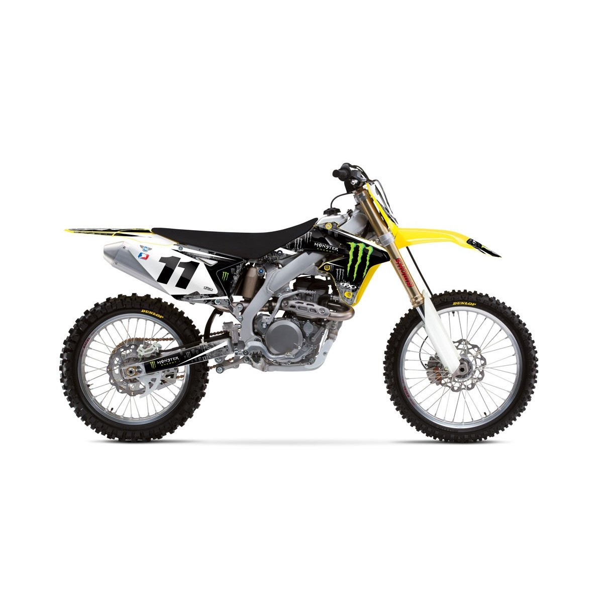 Kit déco seul Monster Facory Effex 11 250 RMZ 10 