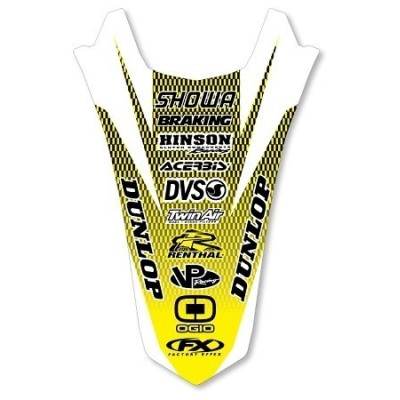 Déco garde boue arrière FX 250 RMZ 04/06 