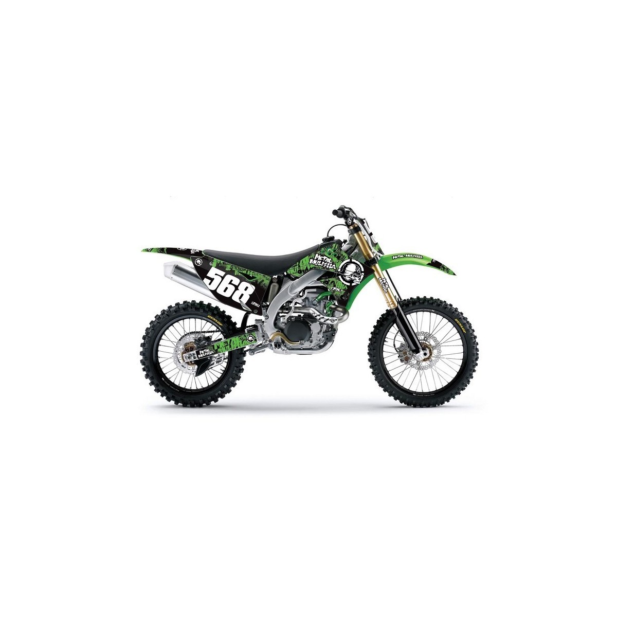 Kit déco seul Metal Mulisha Facory Effex 12 450 KXF 06/08 