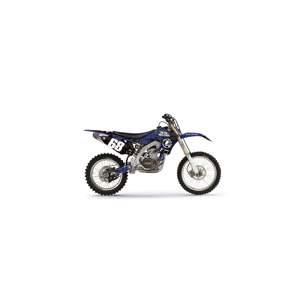 Kit déco seul Metal Mulisha Facory Effex 12 450 YZF 10-13 