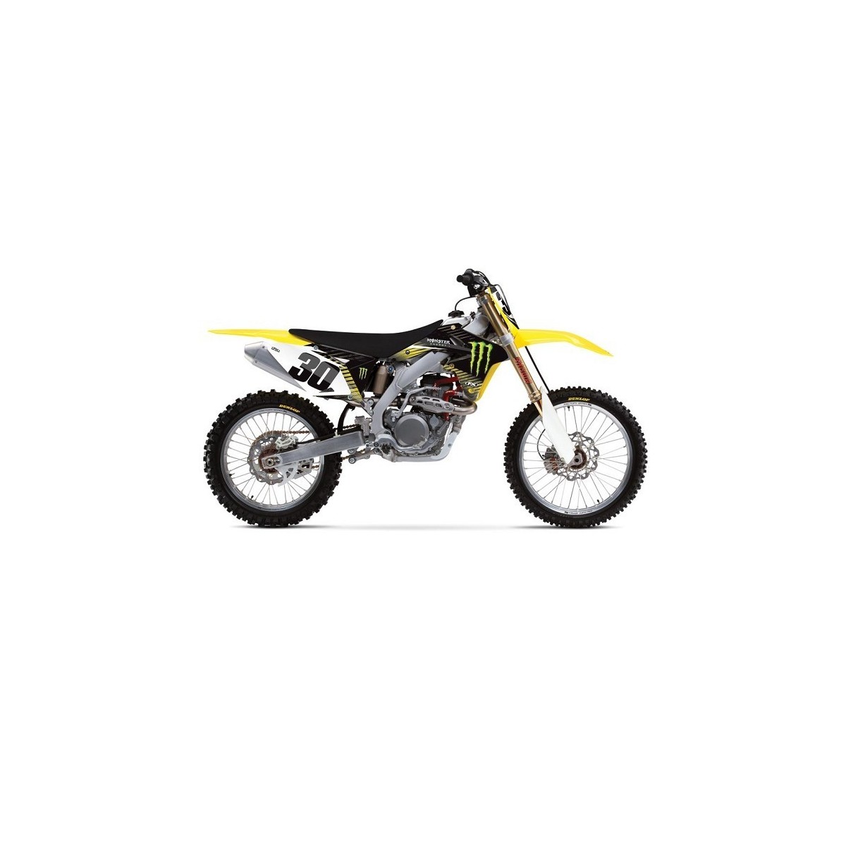 Kit déco seul Monster Facory Effex 12 250 RMZ 10 