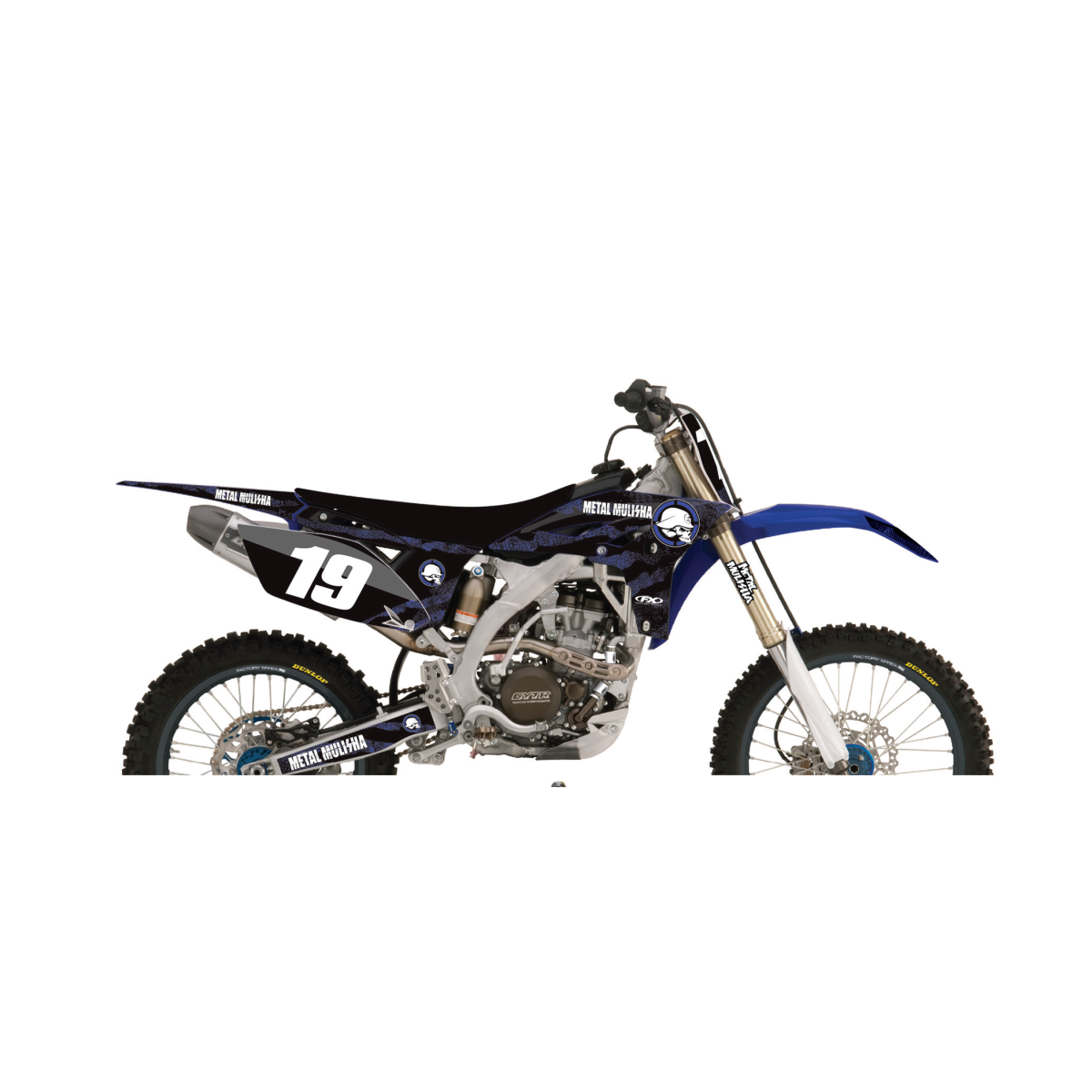 Kit déco seul Metal Mulisha Facory Effex 13 450 YZF 10-13 
