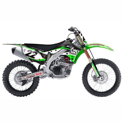 Kit déco cplt TwoTwo FX14(ouies+GBav/ar+bras+fourch)450 KXF09/11 
