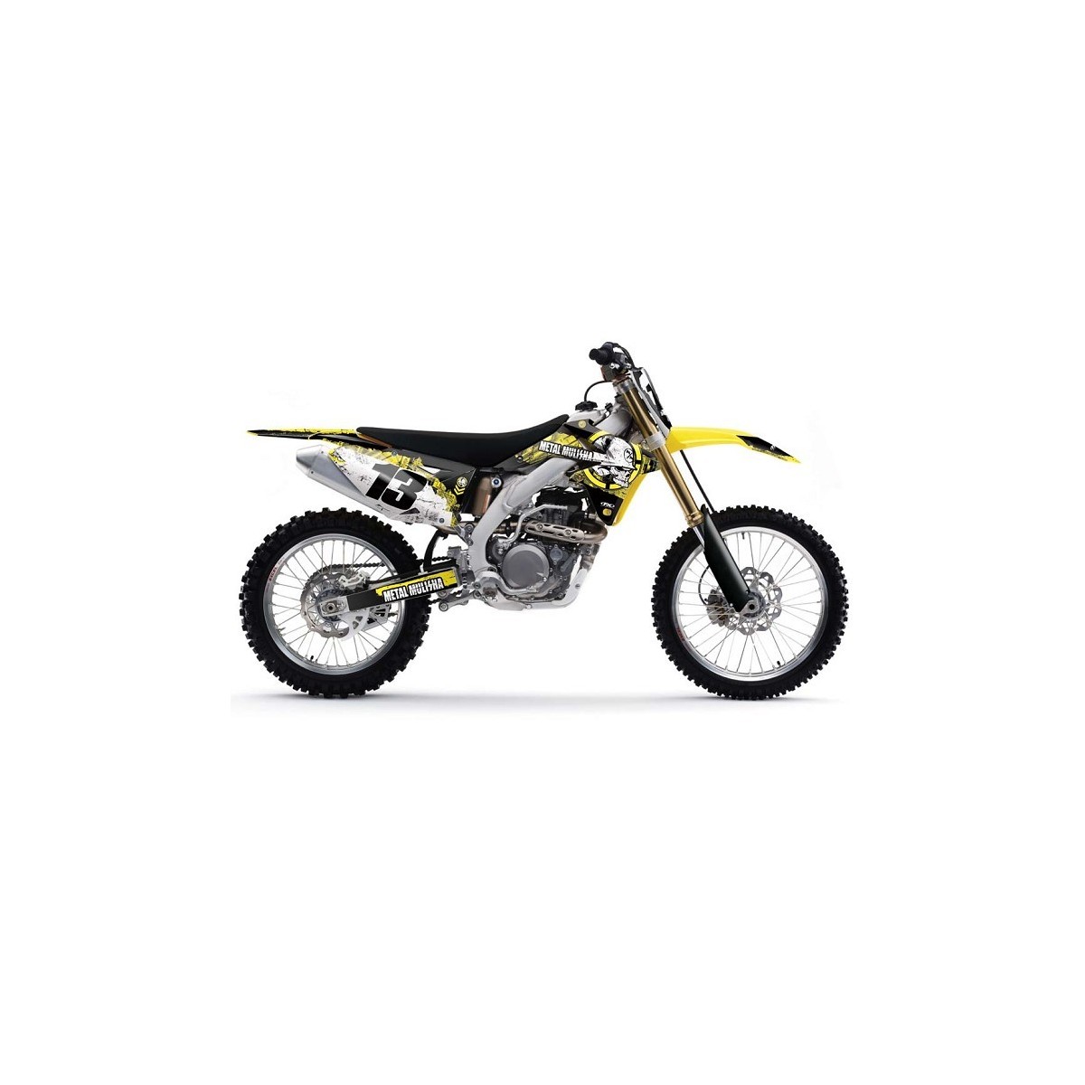 Kit déco seul Metal Mulisha Facory Effex 14 250 RMZ 07/09 