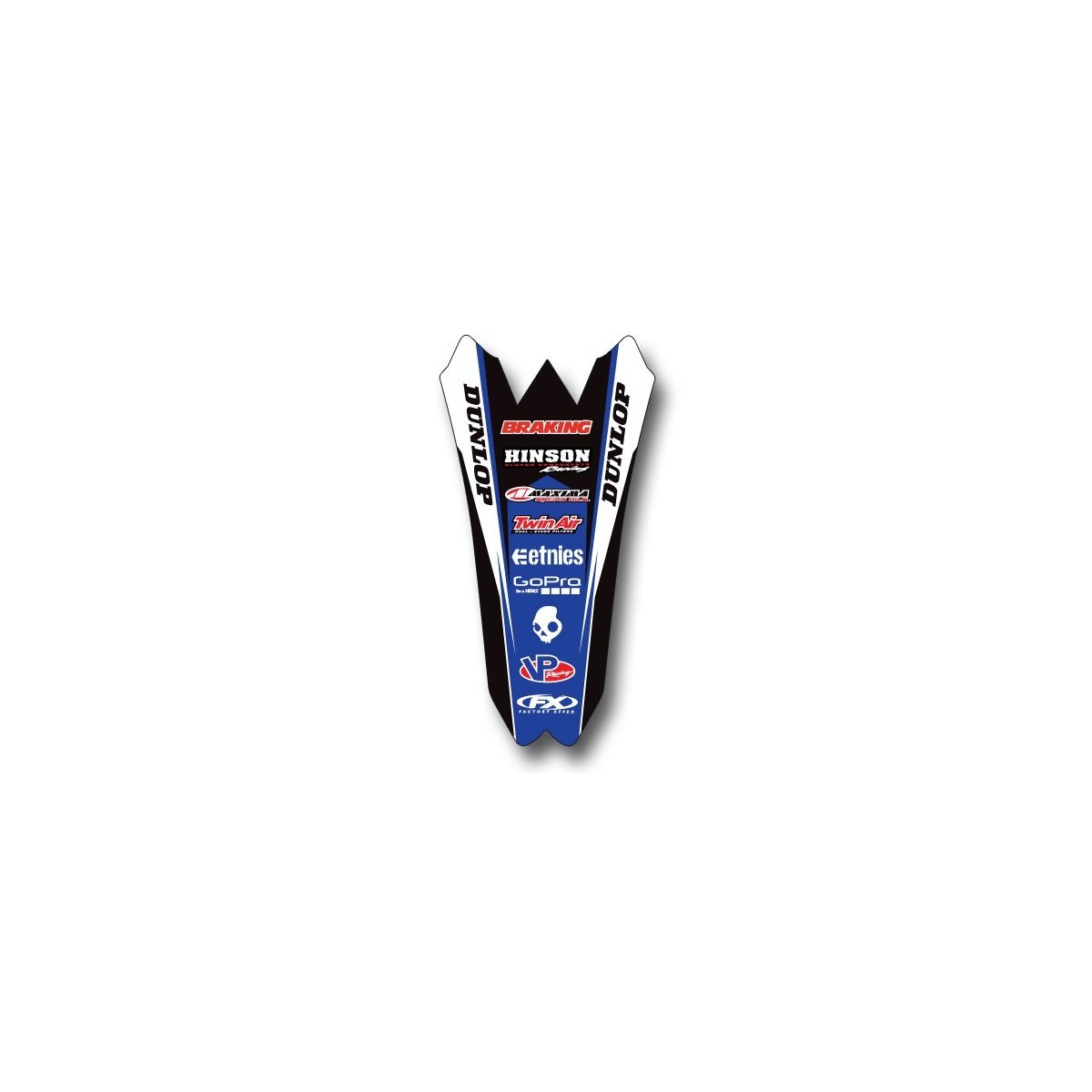 Déco garde boue arrière Factory Effex 450 YZF 2010/13 
