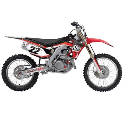 Kit déco cplt TwoTwo FX15(ouies+GBav/ar+bras+fourch)450 CRF05/08 
