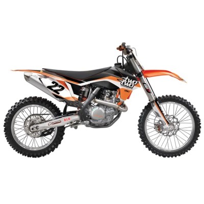 Kit déco cplt TwoTwo FX15(ouies+GBav/ar+bras+fourch)SX/F 2013/14 