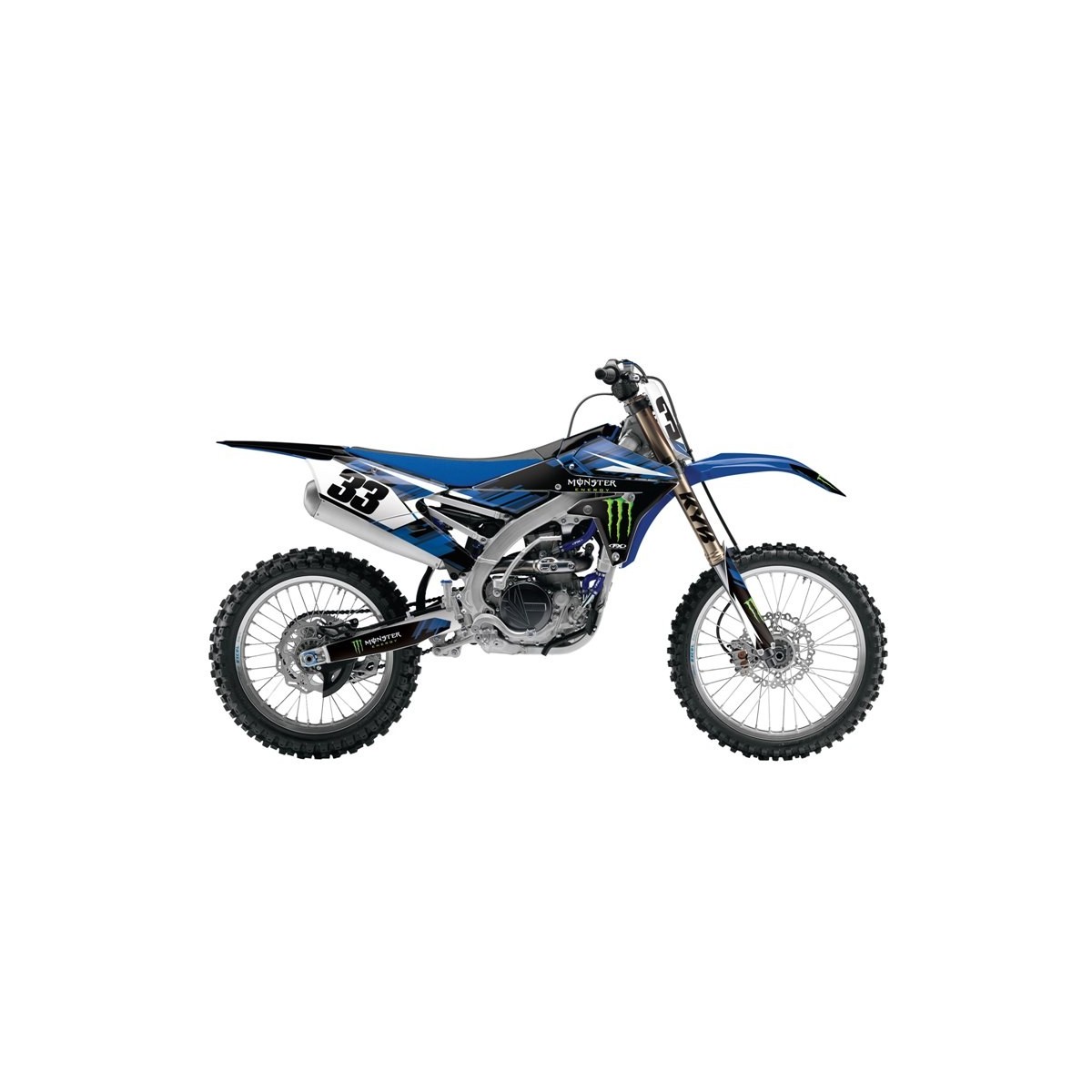 Kit déco seul Monster Facory Effex 15 450 YZF 10/13 