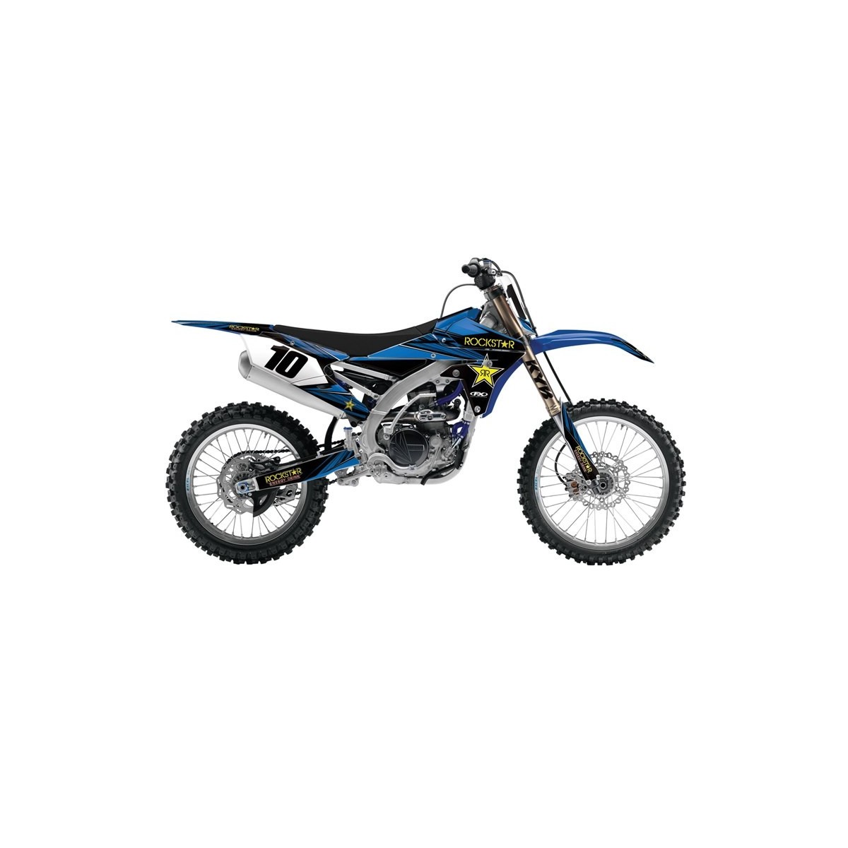 Kit déco seul Rockstar Facory Effex 15 250/450 YZF 03/05 + WRF 05/06 