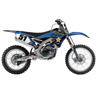 Kit déco seul Rockstar Facory Effex 16 250 14/18+450 YZF 14/17 