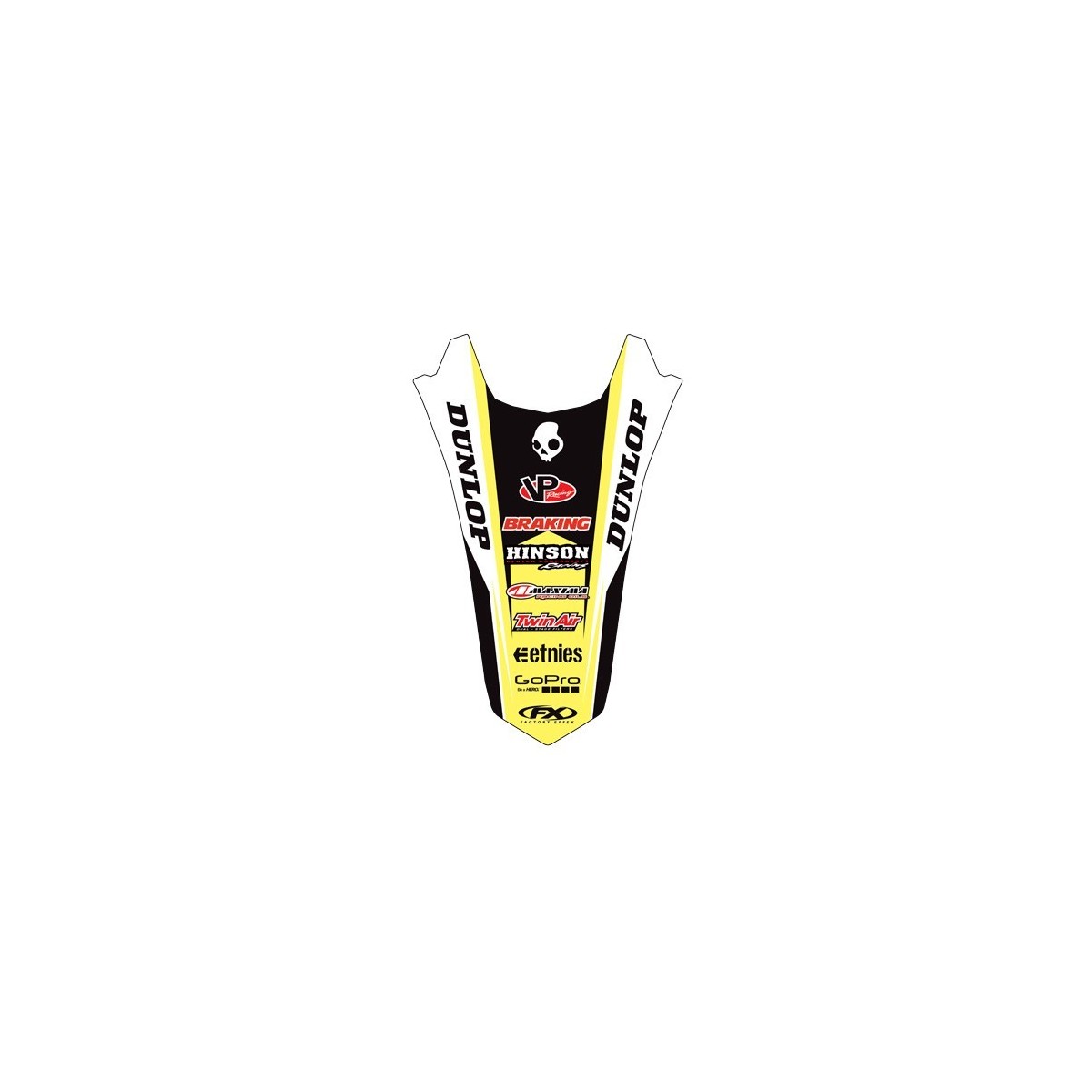 Déco garde boue arrière FX 250 RMZ 04/06 