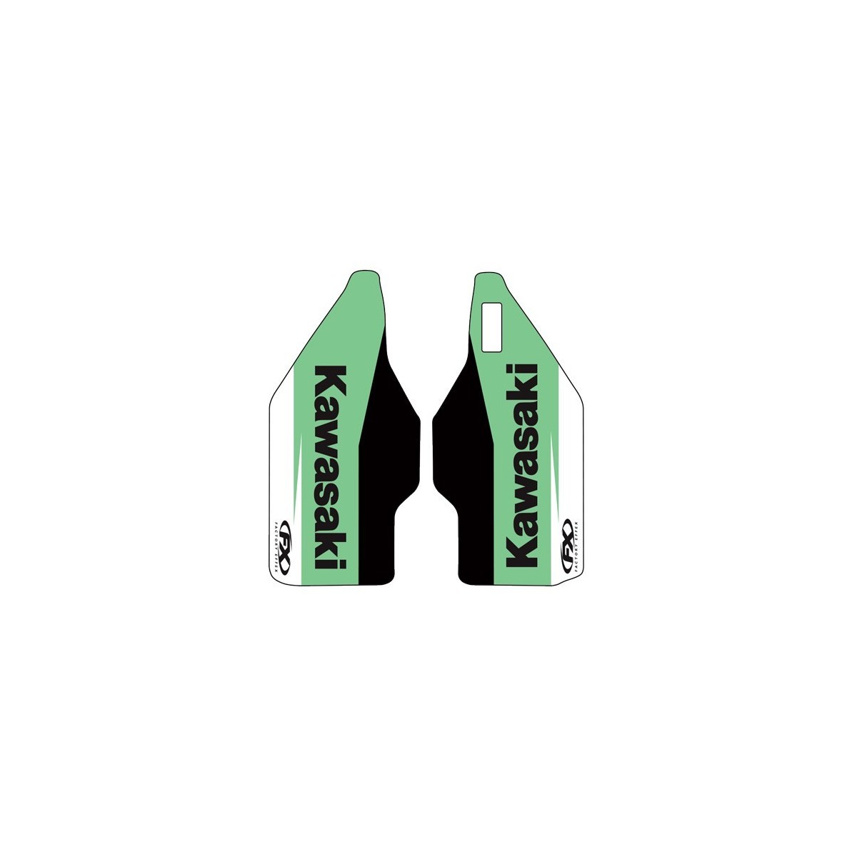 Déco de fourche FX 250/450 KXF 06/08+125/250 KX 04/08 