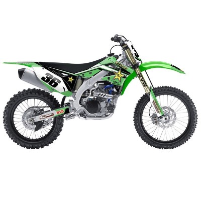 Kit déco seul Rockstar Facory Effex 17 KLX 110 02/09+DRZ 110 03/06 