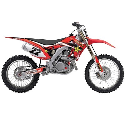 Kit décocplt Rockstar FX17(ouies+GBav/ar+bras+fourc)YZF 250/450 14-18 