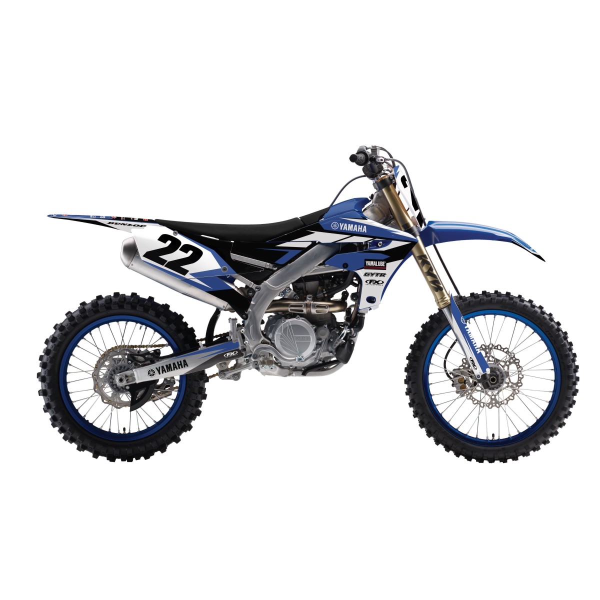 Kit déco seul Evo 15 series Factory Effex YZF 450 10/13 