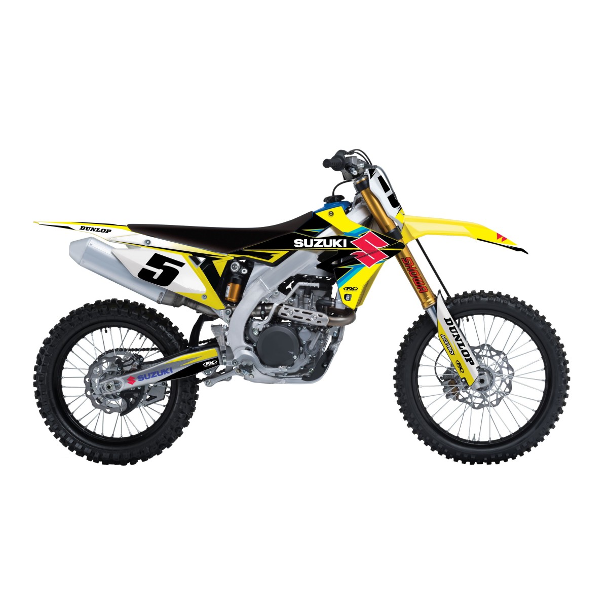 Kit déco seul Evo 15 series Factory Effex RMZ 450 08/17 