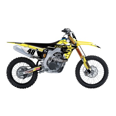 Kit déco seul Rockstar Facory Effex 18 RMZ 450 08/17 