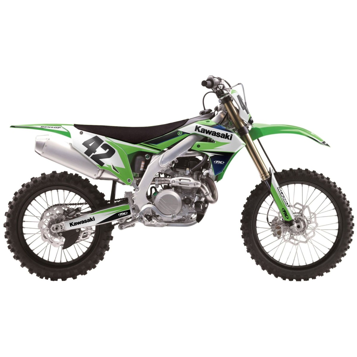 Kit déco seul Evo 16 series Factory Effex KX 125/250 99/02 