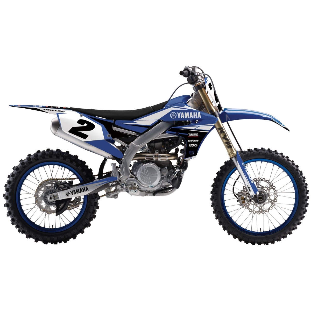Kit déco seul Evo 16 series Factory Effex YZ 125/250 93/95 