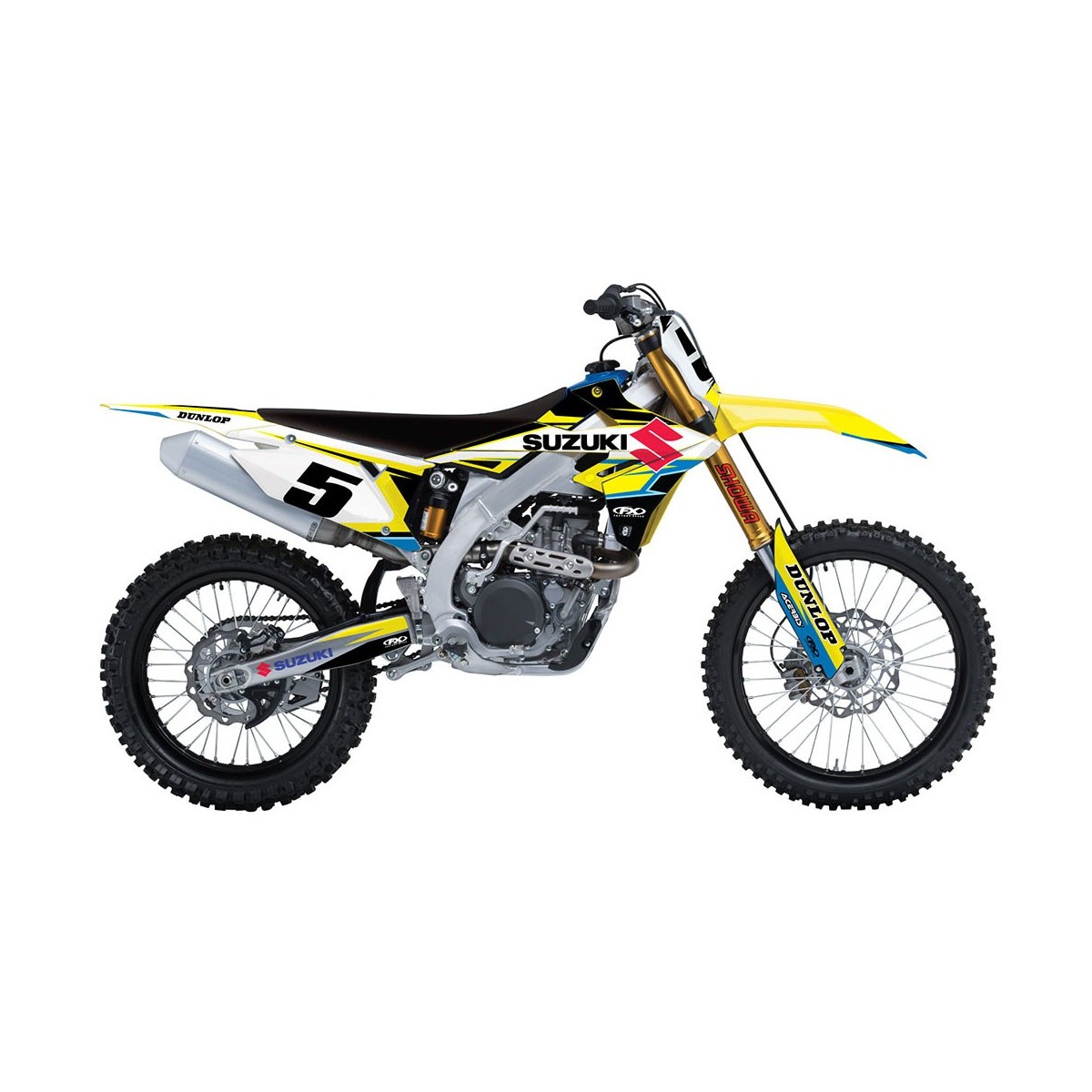 Kit déco seul Evo 16 series Factory Effex RMZ 250 10/18 