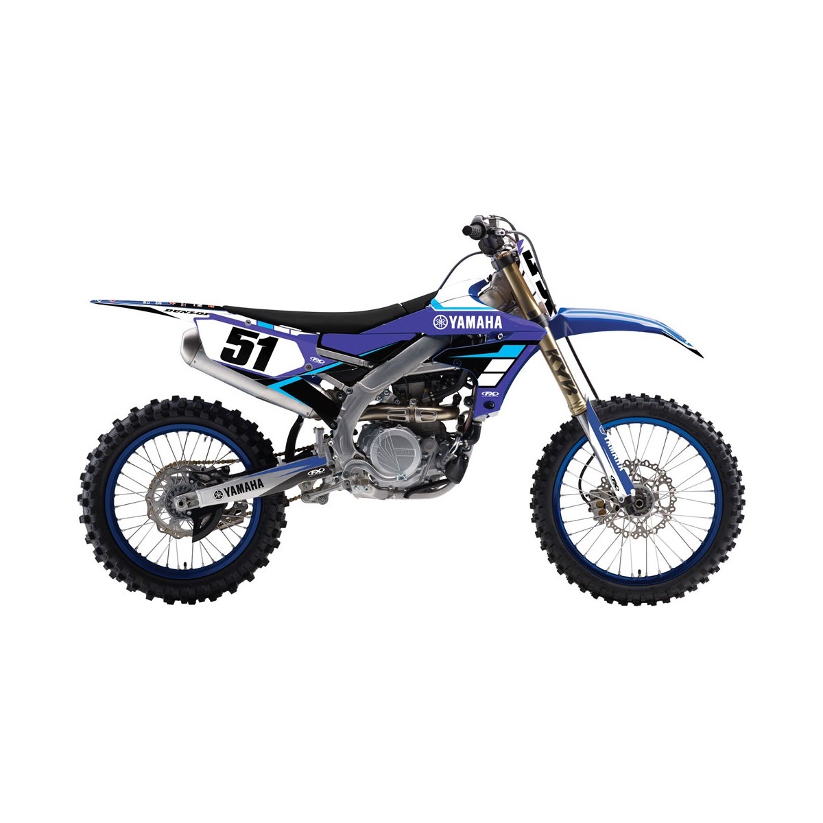 Kit déco seul Evo 17 series Factory Effex YZF 450 10/13 